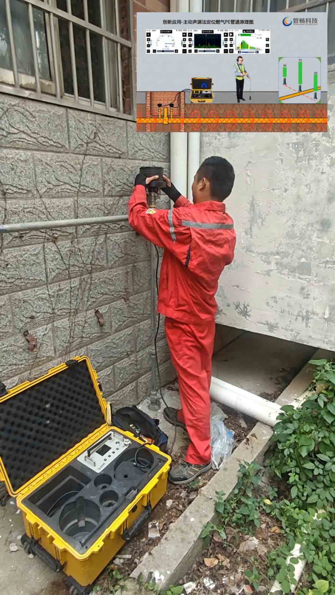 燃?xì)釶E管道聲波定位技術(shù)工作原理