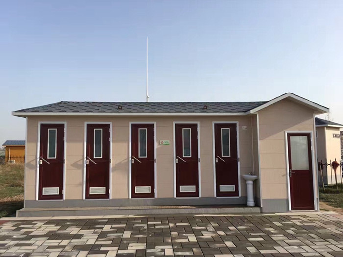 西安浐灞湿地公园移动厕所安装