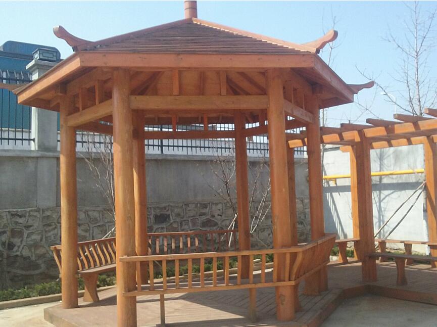 四川防腐木凉亭