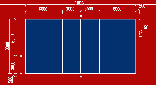 标准的排球场地尺寸是多少?都有什么要求?
