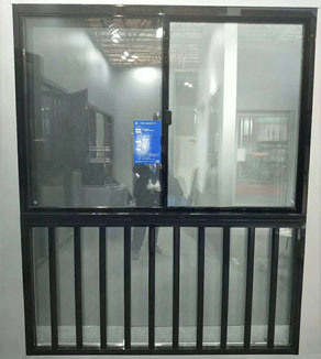 西安斷橋鋁門(mén)窗現(xiàn)場(chǎng)成品展示