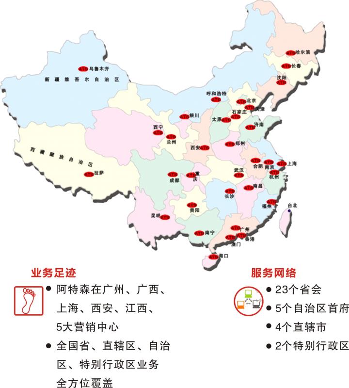 阿特森经销代理
