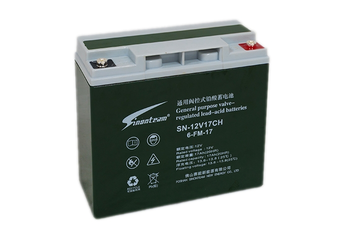12V17AH蓄电池 免维护蓄电池6-GFM-17