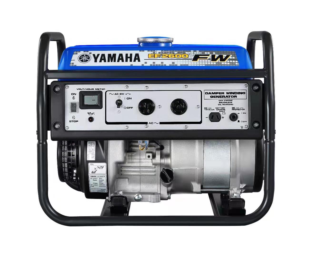 原厂雅马哈发电机EF2600FW 2KW/220V手启动型