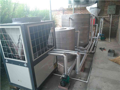石羊集团空气源热泵热水工程