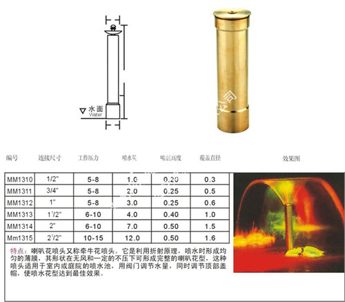 掺气喷头