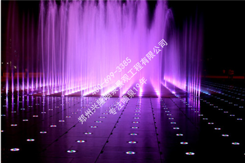 河南音乐喷泉设计