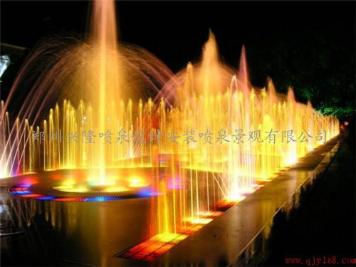 河南音乐喷泉设计施工