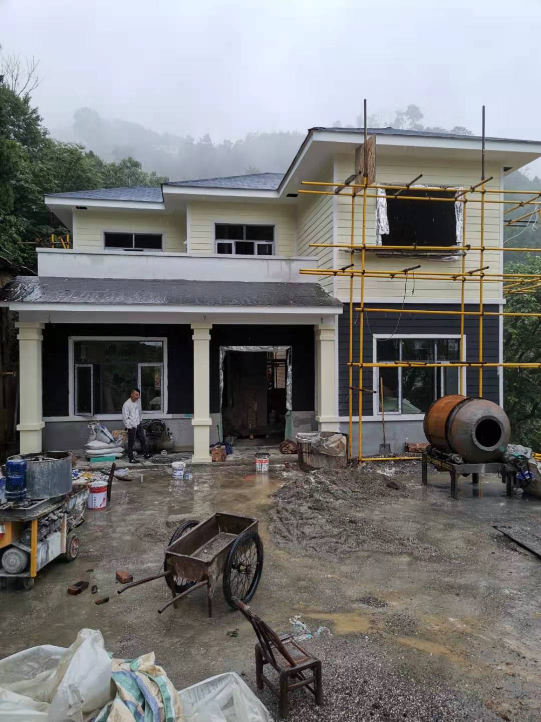 旬陽唐總別墅施工案例