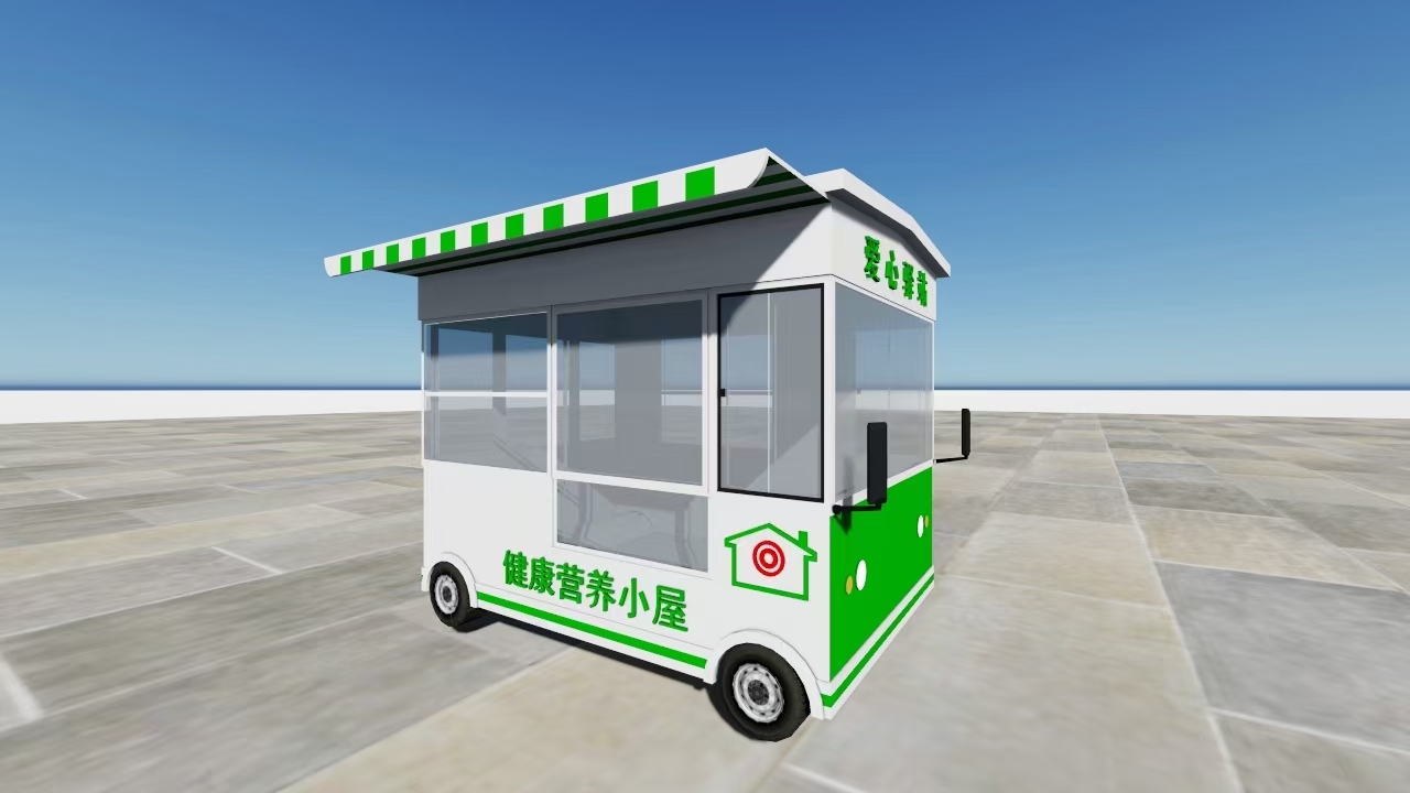 渭南高新区万达广场移动餐车制作