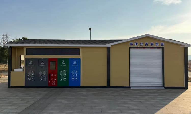 汉中生活垃圾收集房竣工交付