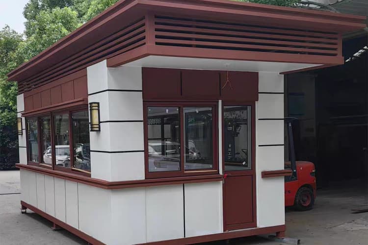 山西运城成品门卫室竣工交付