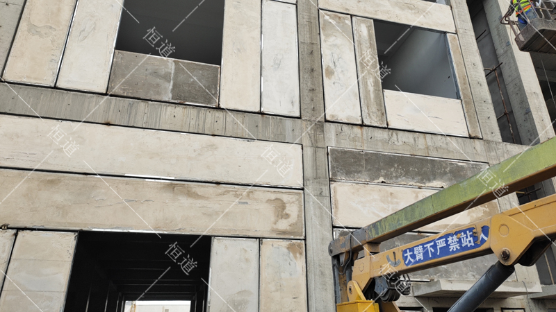 河南钢边框膨石轻型板泄爆墙应用案例