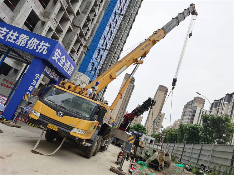 西安吊车租赁施工图