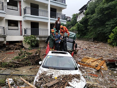 四川阿坝强降雨致8死26失联 三大因素加重汶川灾情