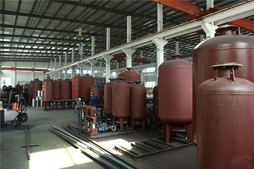 上海泽岛泵业厂房内部图
