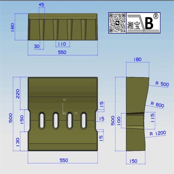 55x50上18下15四孔下水蓋板