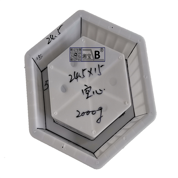 邊長24.5x15空心六角護(hù)坡
