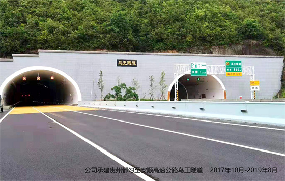 贵州都安高速鸟王隧道