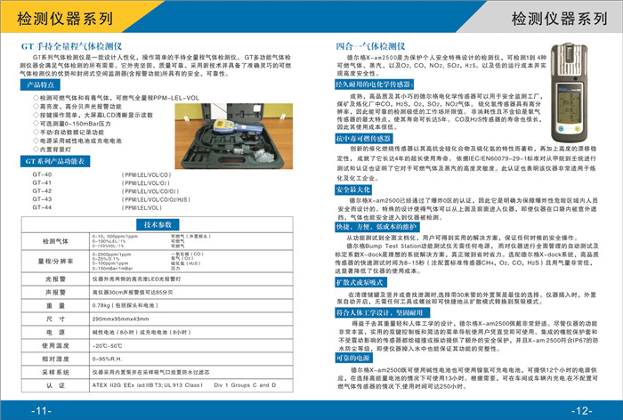 GT手持全量程氣體檢測儀