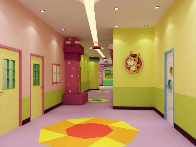 幼兒園墻塑靜音地板