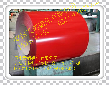 河南郑州铝板厂家 彩铝板价格 彩涂铝卷批发