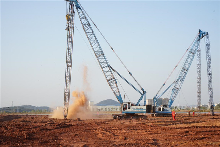 安徽怀宁经济开发区热电联产项目地基强夯处理工程