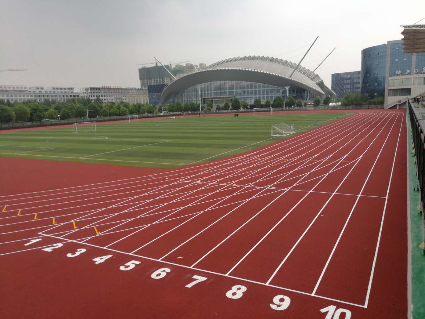 禹州市体育场塑胶跑道