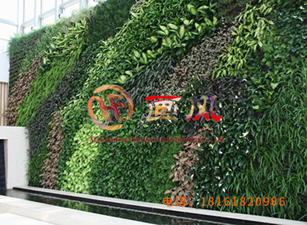 西安画风建筑工程有限公司垂直绿化墙植物墙
