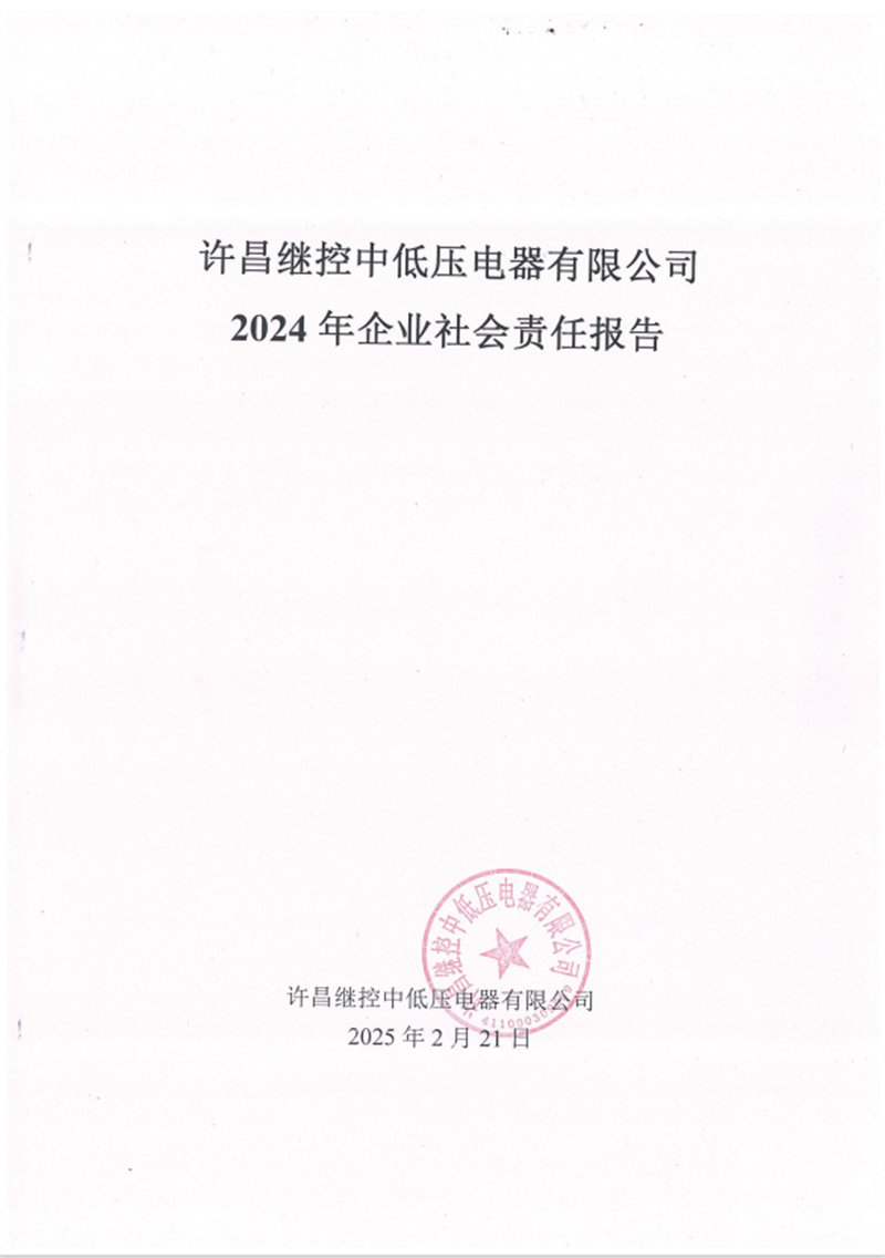 2024年企业社会责任报告