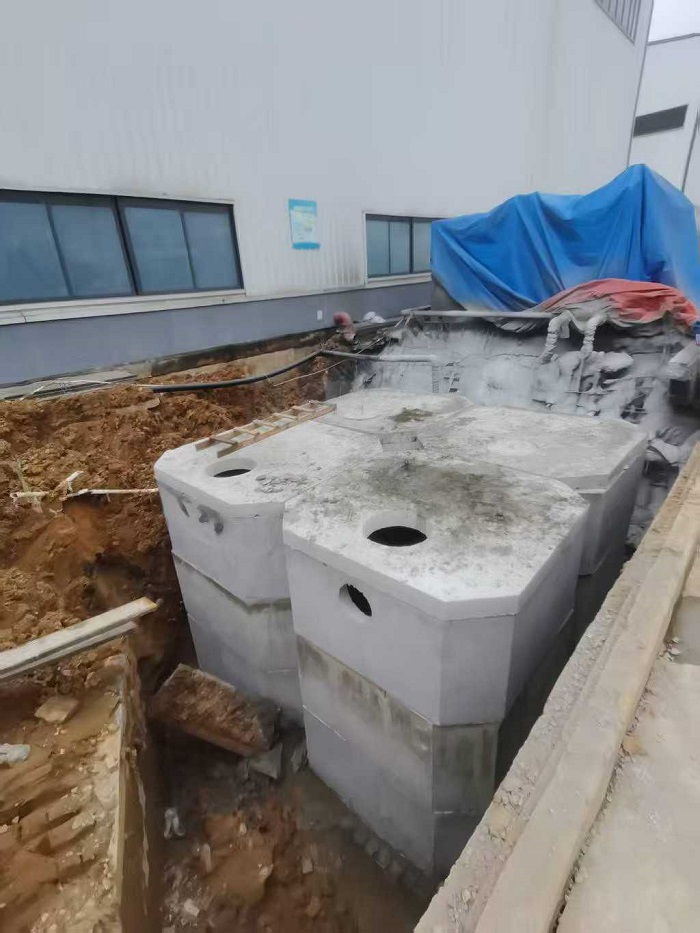 眉山市彭山区  50立方 组合式预制罐体