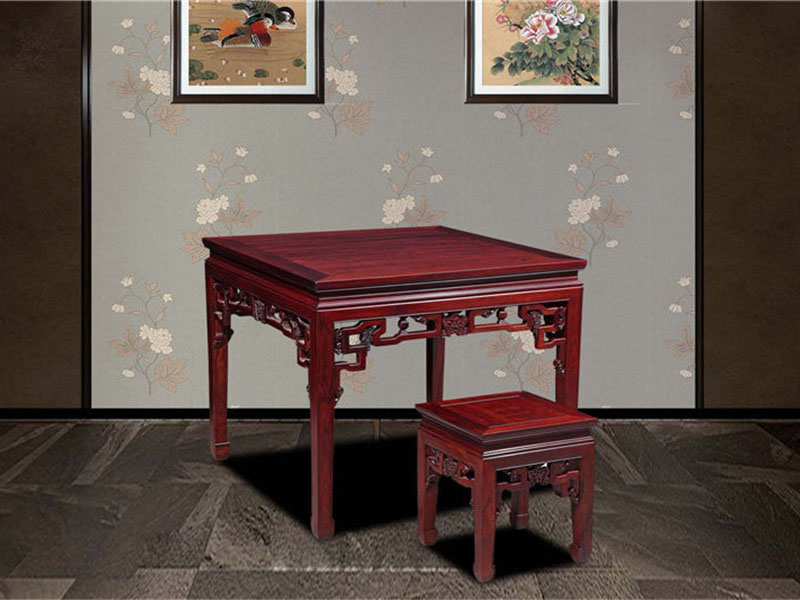 紅酸枝方桌八仙桌高檔家具