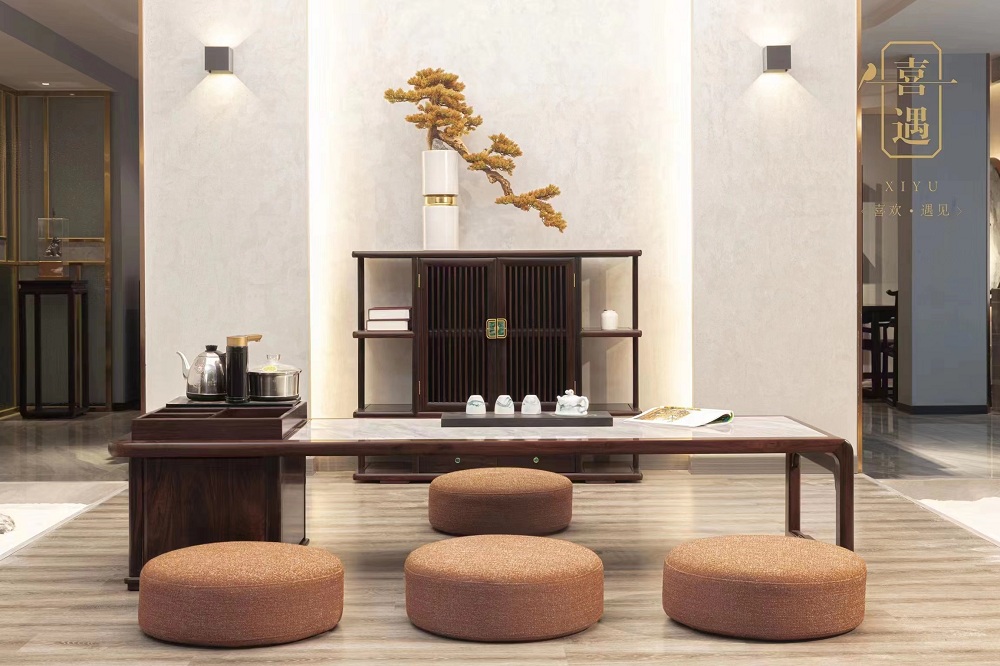 新中式禅意茶室家具