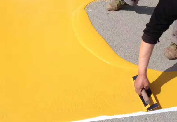 PMMA喷涂型彩色防滑路面