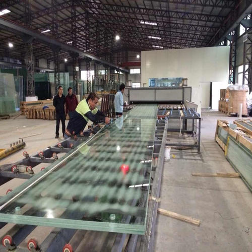 钢化玻璃生产