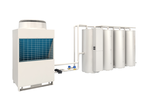 承壓式熱泵電熱水系統