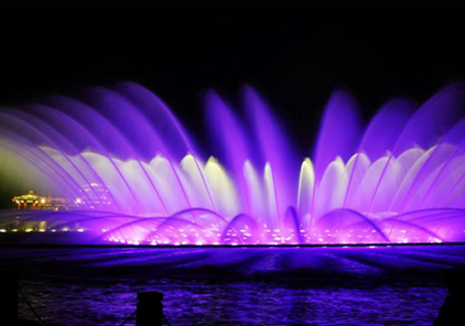 如何调解四川音乐喷泉的节奏？