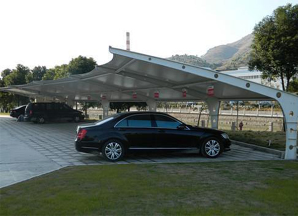 陕西工业园区膜结构车棚