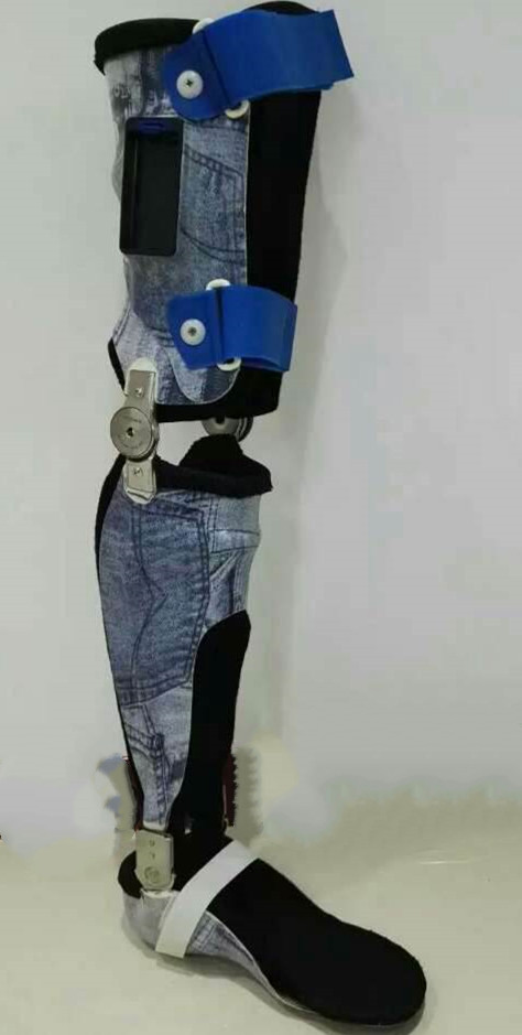 电磁控制膝关节系统