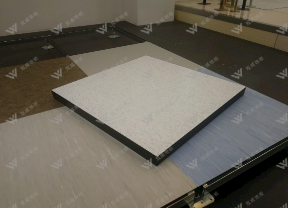 静电地板材料：硫酸钙活动防尘新选择