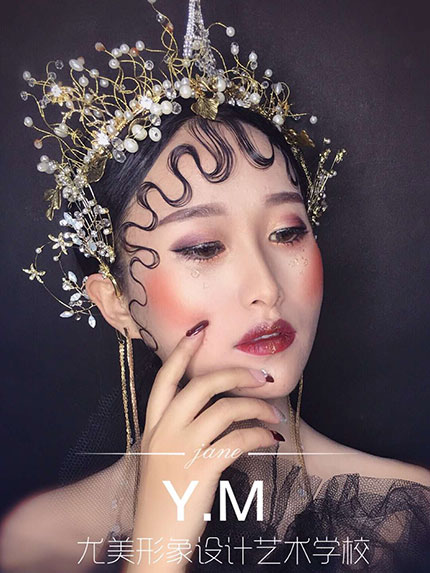 彩妆欧式复古新娘