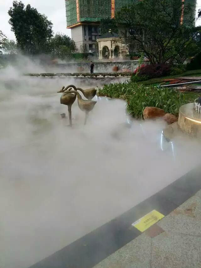 四川人工景观造雾