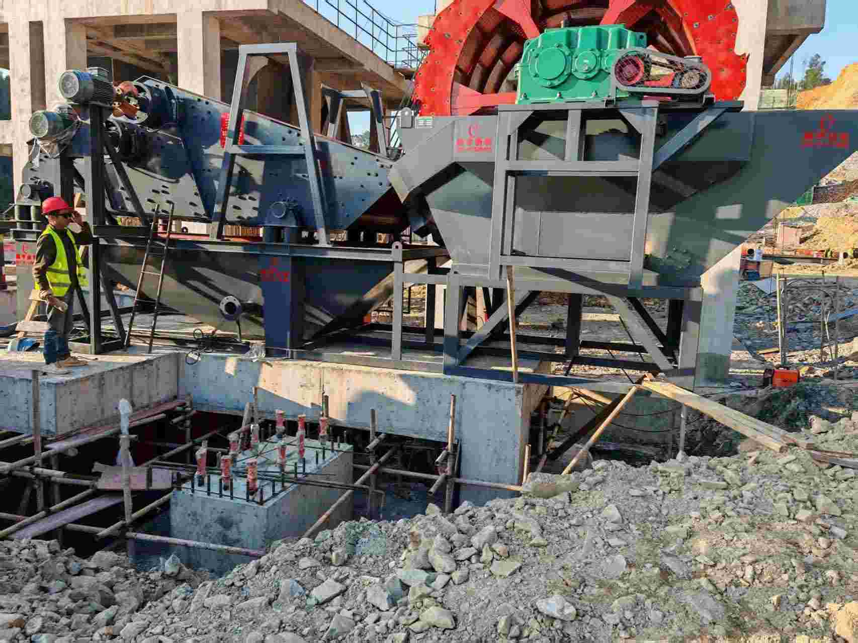 蓄势待发！TYXC TX 系列定制洗砂机即将投产运行