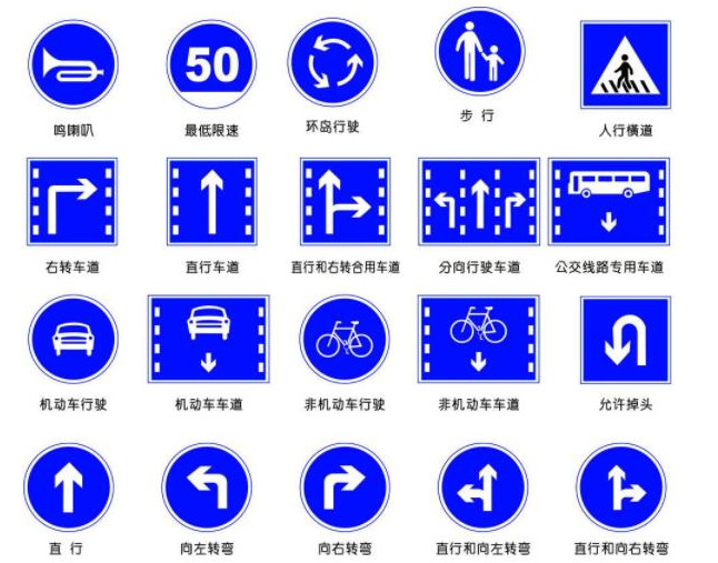 道路标志牌