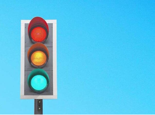 交通信号灯真实图