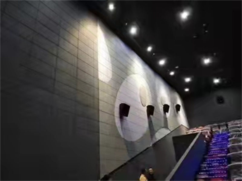 成都聚酯纤维吸音板成功案例：蛟龙港海滨广场电影城
