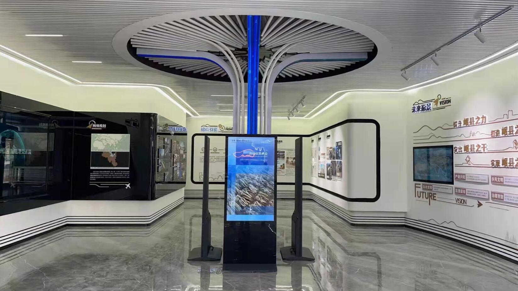 甘肃(岷州)国际陆港展厅设计装修