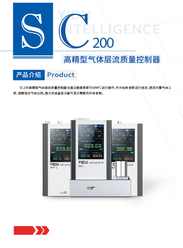 SC200系列气体层流质量控制器产品单页