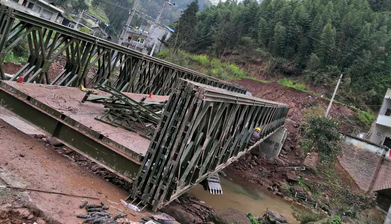 贵州钢便桥设计