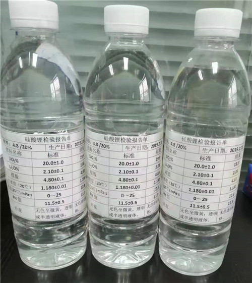 硅酸锂水溶液的特性和用途